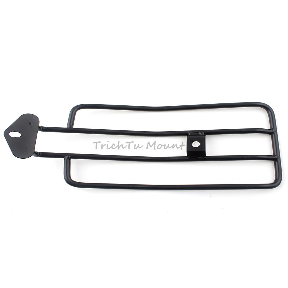 Motorcycle Rear Fender Luggage Rack Support Shelf Solo Seat Carrier For Harley Sportster XL XLH 883 883C 883R 1200 1000 1985-03