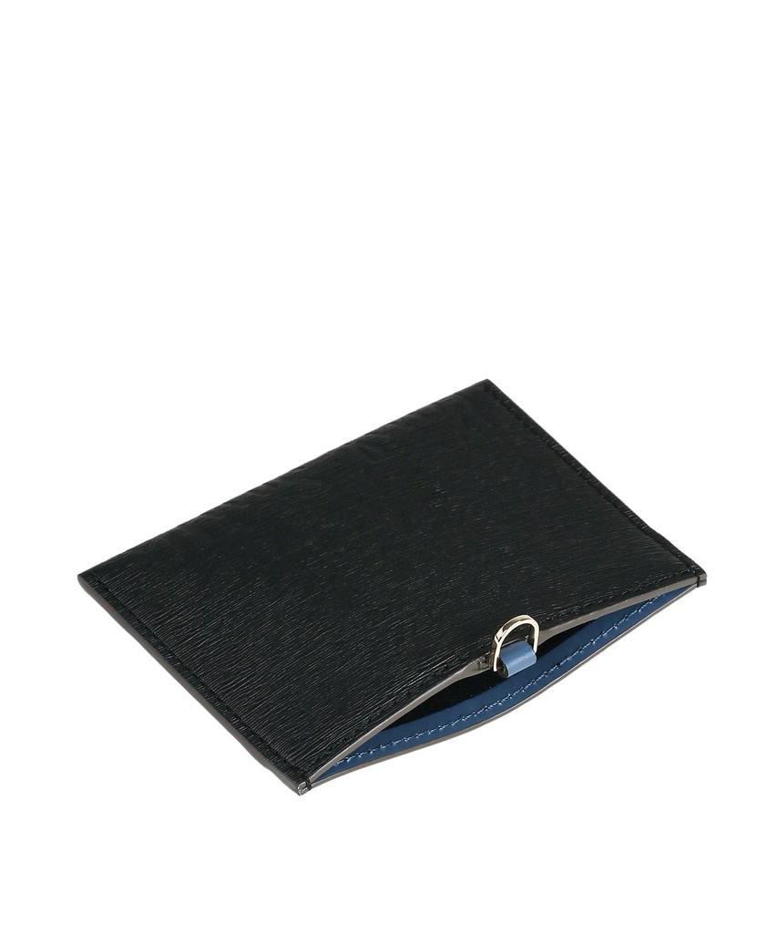 Cropped Logo ID Case in Black