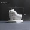 David Head Bust: Plaster Sculpture for Art Students & Teaching Aids