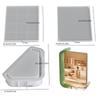 Multifuntional Silicone Moulds Reusable Picture Frames Moulds Silicone Frame Molds Resin Art Molds Suitable for Crafting