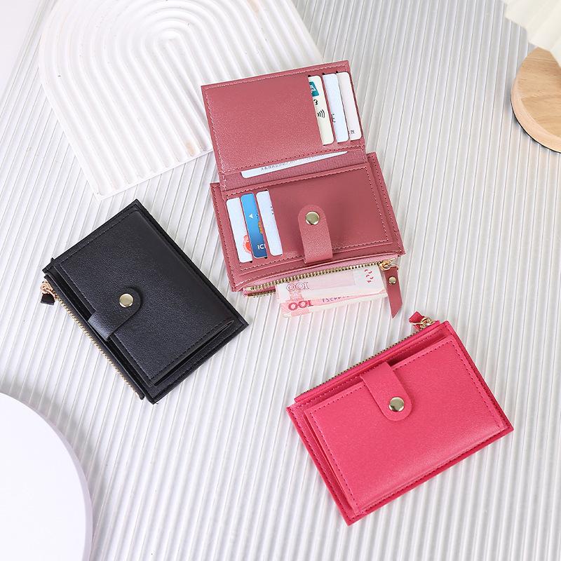 Short Wallet For Women 2026 Newest Model Thin And Simple Fashi Multi-card Slot Card Holder Clutch Bags Gifts For Girls