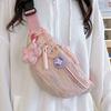 Ins Style Soft Girl Girl Casual Versatile Breast Bag New Cute Small Bag Female Messenger Bag Student Fanny Pack