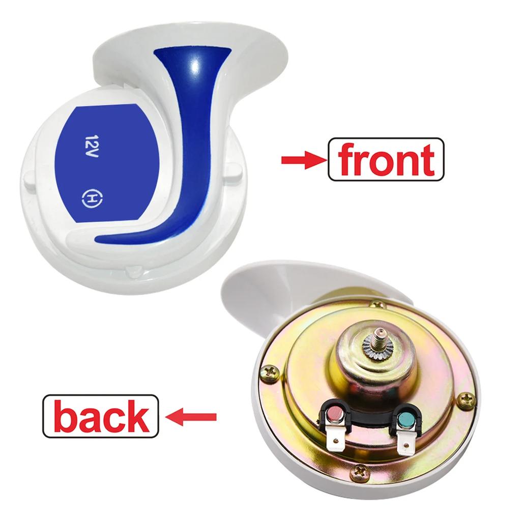 115DB Car Horn Speaker Digital Electric Siren Loud Air Snail Horns 18 Sounds Security Alarm Motorcycles Truck Loud Horn 12V