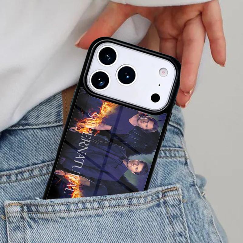 Supernatural TV Series Phone Case for iPhone 17ProMax 12 13 14 15 16e 17 Pro Max Plus Air Cover