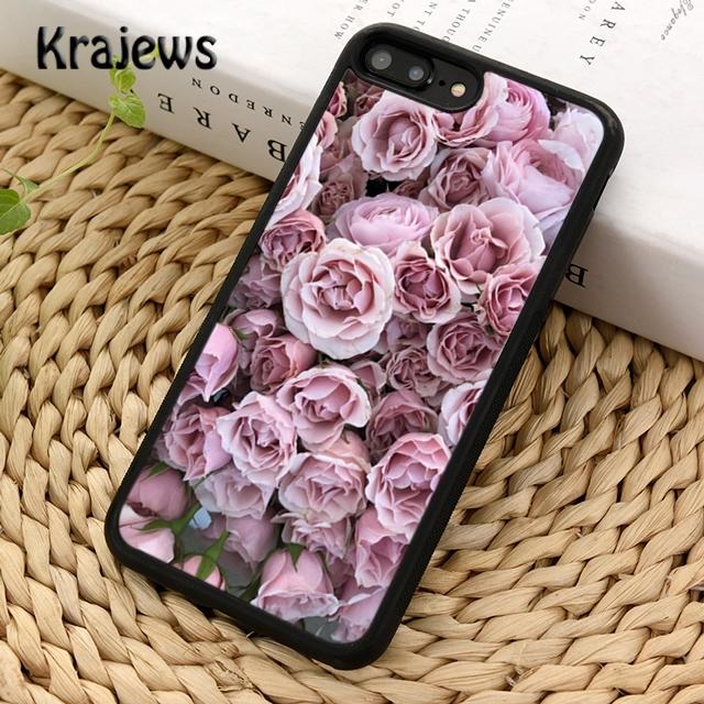 Large swath of pink flowers Phone Case Cover For iPhone 17 Air 16 15 14 plus 12 13 pro max coque Shell Fundas