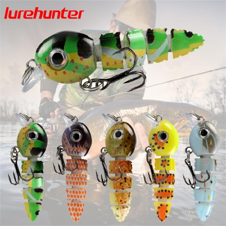 Artificial Hard Baits Swimming Lures with Hook Multi Jointed Swimbaits Saltwater Swimbait Fishing Tackle