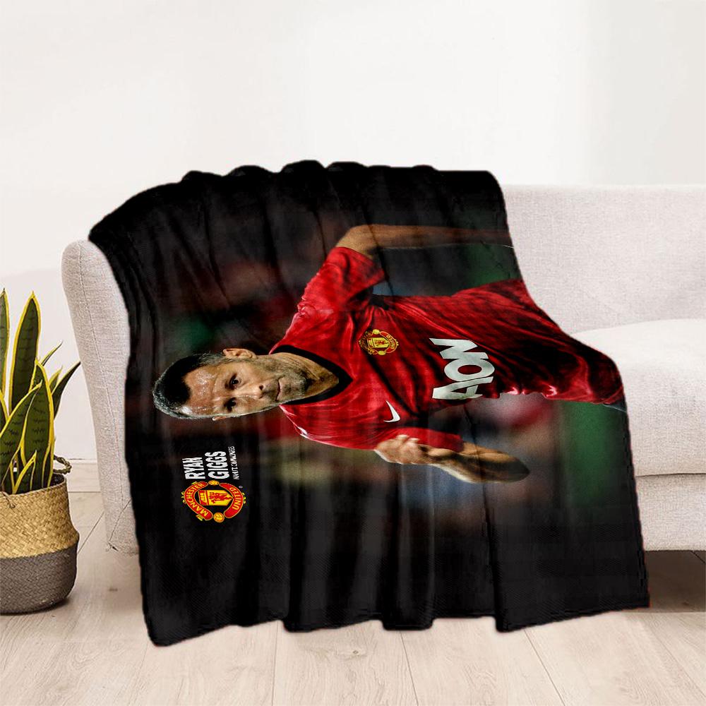 Football Player Celebration Blanket Ultra-Soft Great for Office Chair Couch Chair for All Occasions Stylish Decor Best Holiday Gift for Friends Family