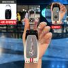 Car Sticker New Style Car Key Case Cover Holder Shell Fob For Mercedes Benz A C E S G Class GLC CLE CLA GLB GLS W177 W205 W213 W