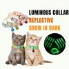 Nouveau Anneau de Cou Lumineux en Silicone pour Chat avec Attache Clochette Collier Lumineux pour Chien Accessoires pour Animaux de Compagnie Chat Collier Fluorescent