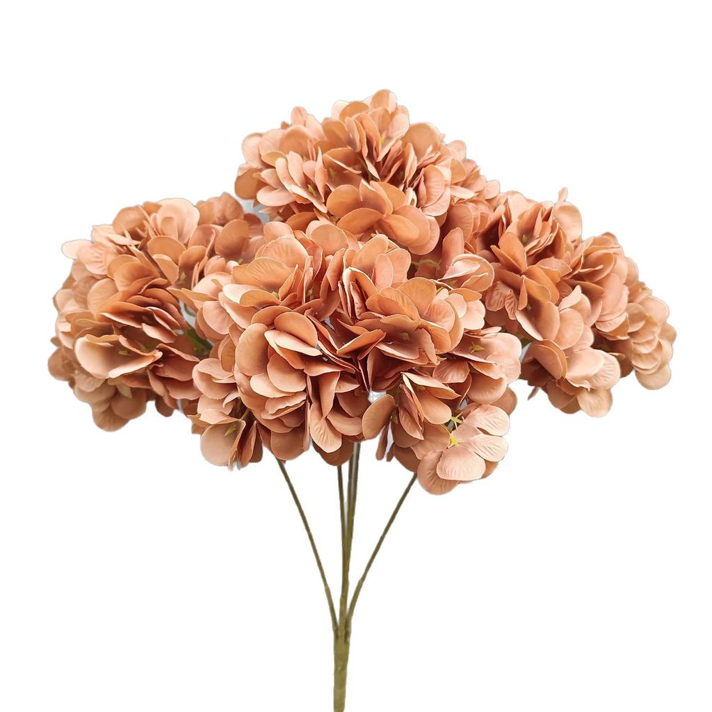 Karamelkleurige Kunstbloemen Bruiloftsdecoratie - Plafond- en Wegdekarrangementen, Koffietint Nepbloemen.