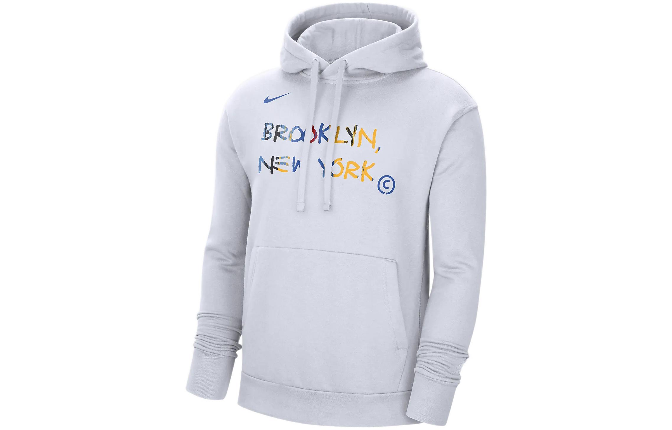 Nike Sweatshirts Men s White Hooded Thickened Regular DR2423-100 S