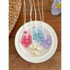 Dopamine Colorful Flower Pendant Necklace for Women - Versatile Summer Long Chain Accessory
