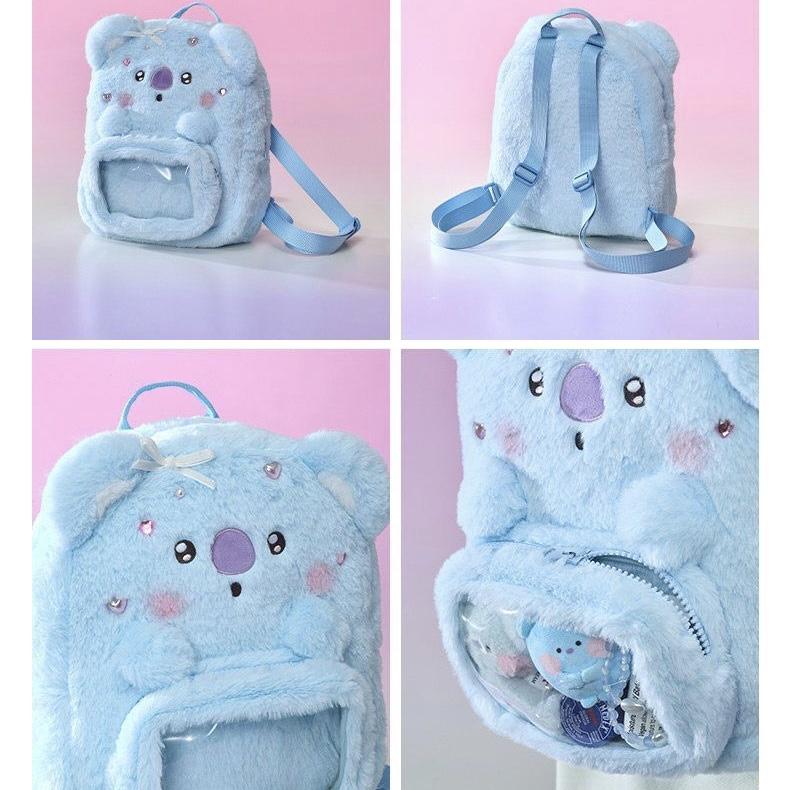 BTS BT21 Backpack,Plush KPOP