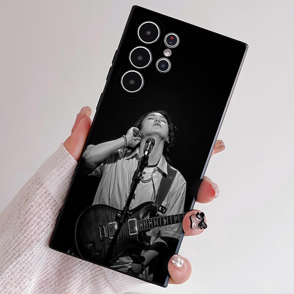 A-Agust D Yoongi S-Suga Phone Case For Samsung S Series S21 S22 S23 S24 S25 FE Plus Ultra TPU Soft To Skin-friendly Case