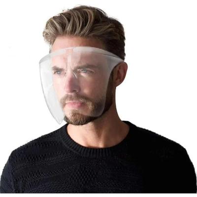 1 Stück wiederverwendbare Gesichtsmaske für Erwachsene Spritzschutz Beschlagschutz Gastronomie Essen Hotel Kunststoff Küchenmaske für Gesicht Augenschutz Zwiebelbrille