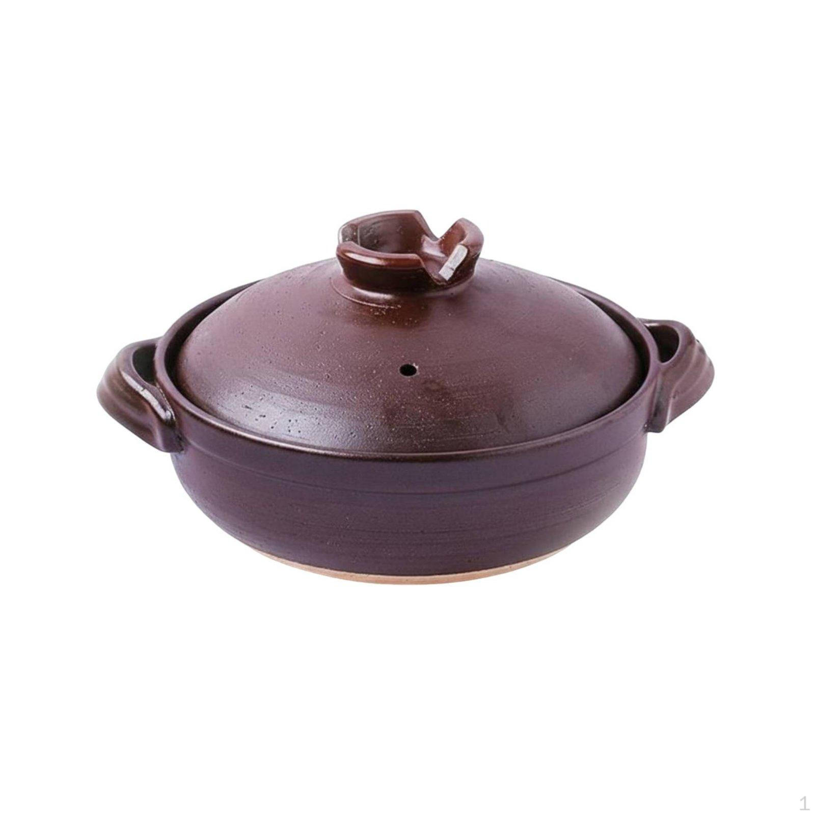 Japanese Design Clay Pot High Temperature Resistant Donabe Heat Retention Stockpot