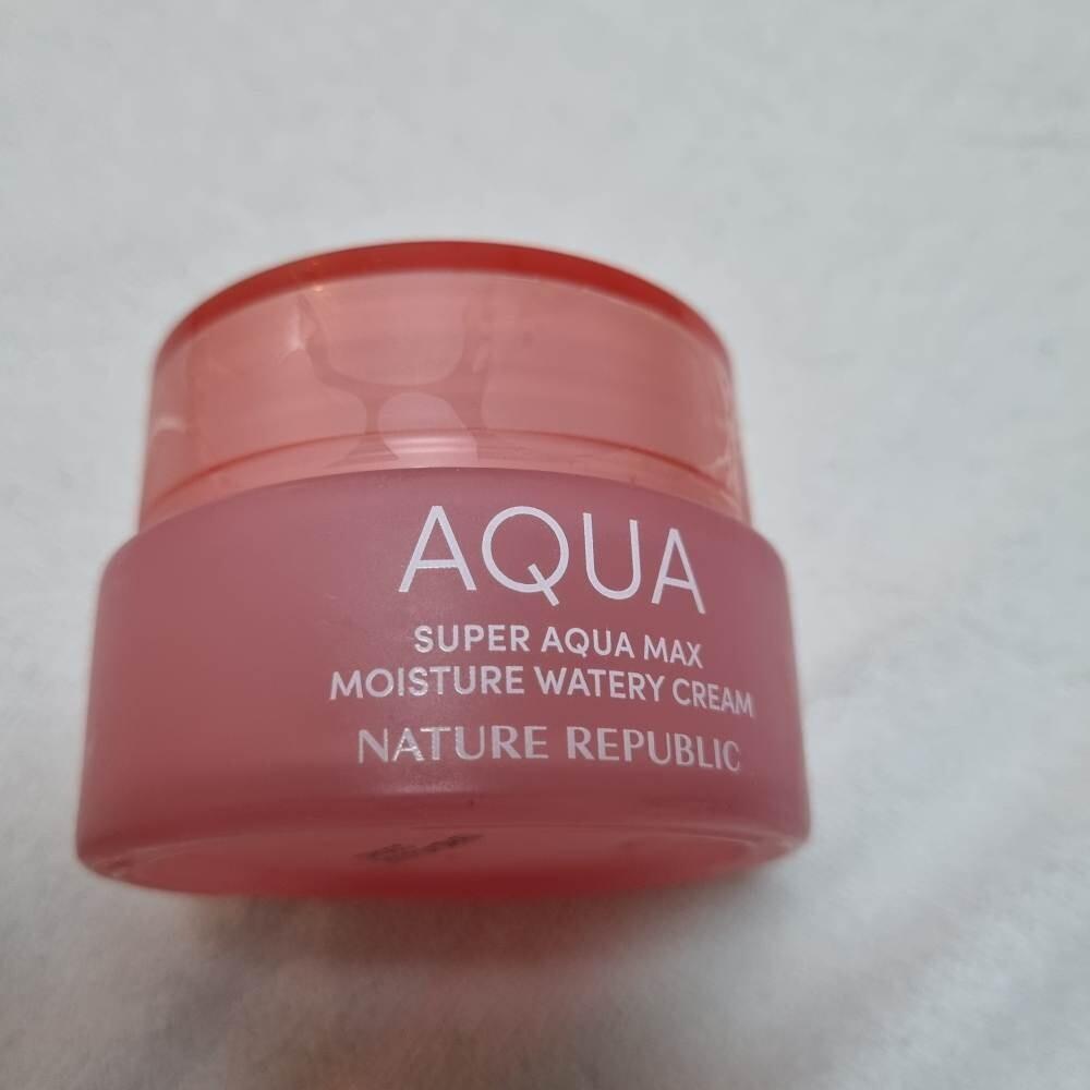 Nature Republic Crème Aqueuse Hydratante Super Aqua Max 80 ml (Peau sèche)