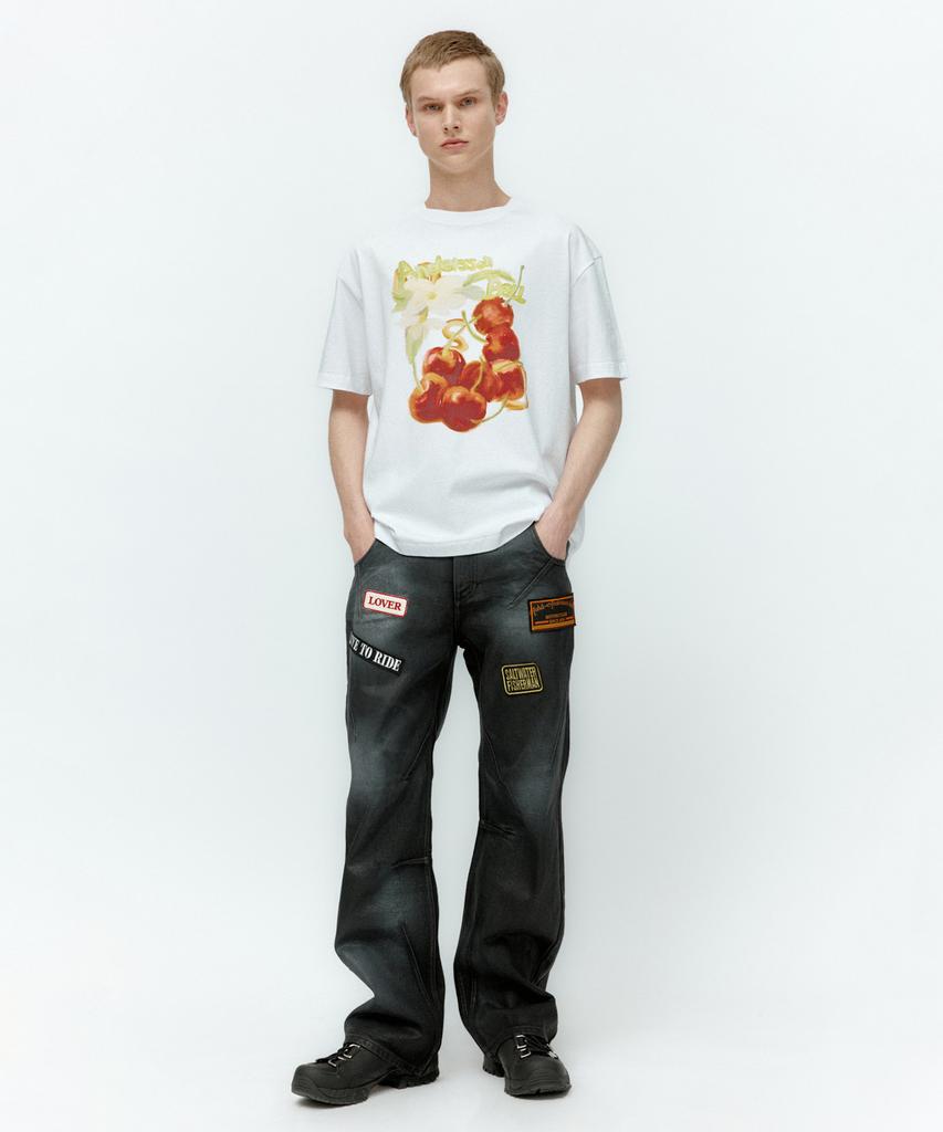 ADSB ANDERSSON BELL (Essential) Unisex Fruit T-Shirt Atb1407U(White)
