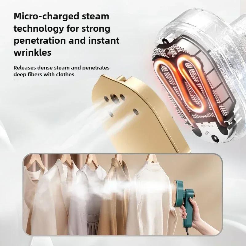 180 Rotating Steam Iron Handheld Wet and Dry Double Steam Generator Portable Garment Mini Steamers Home Hanging Iron