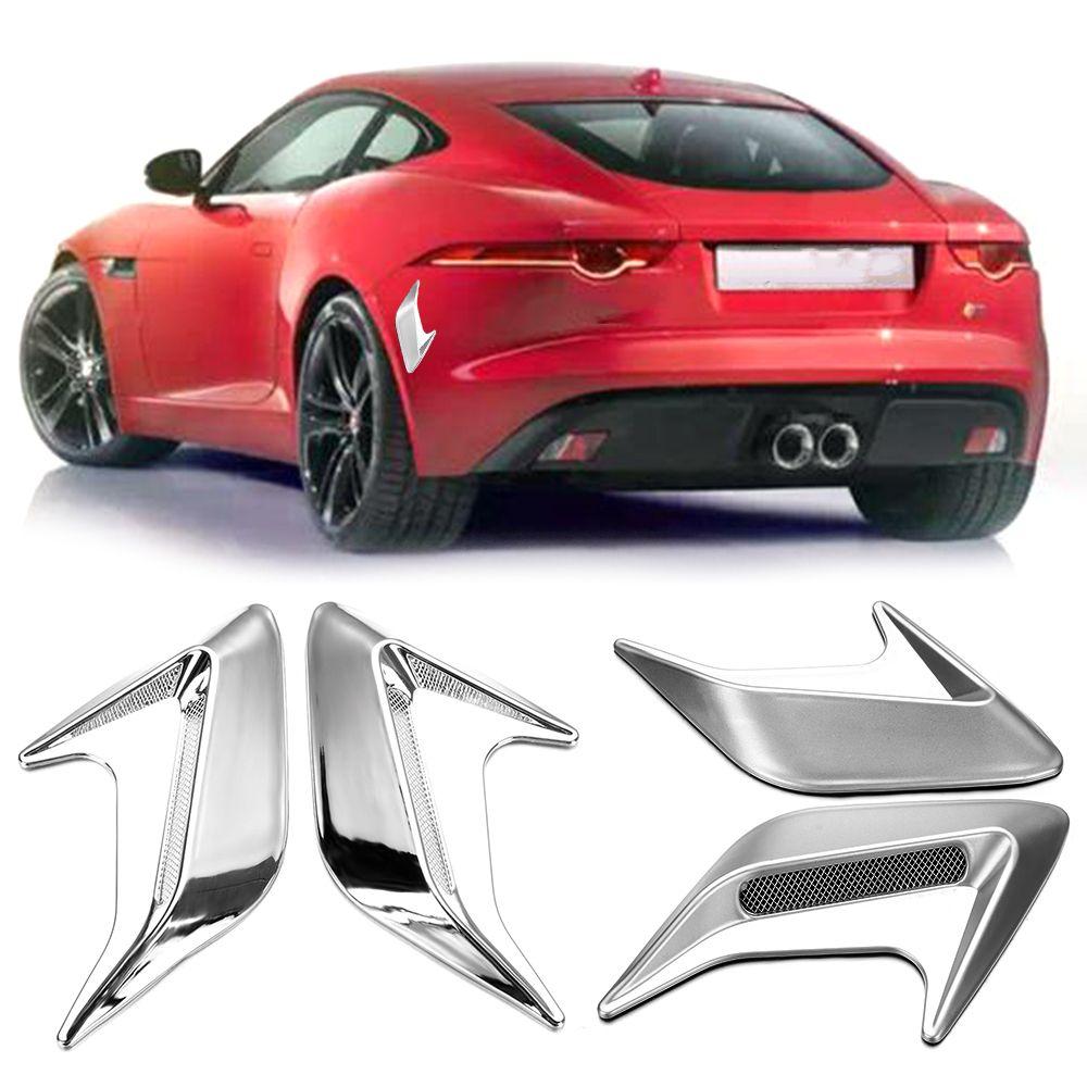 1 pair Modification Air Flow Intake Auto Side Vent Air Inlet Simulation Car Stickers