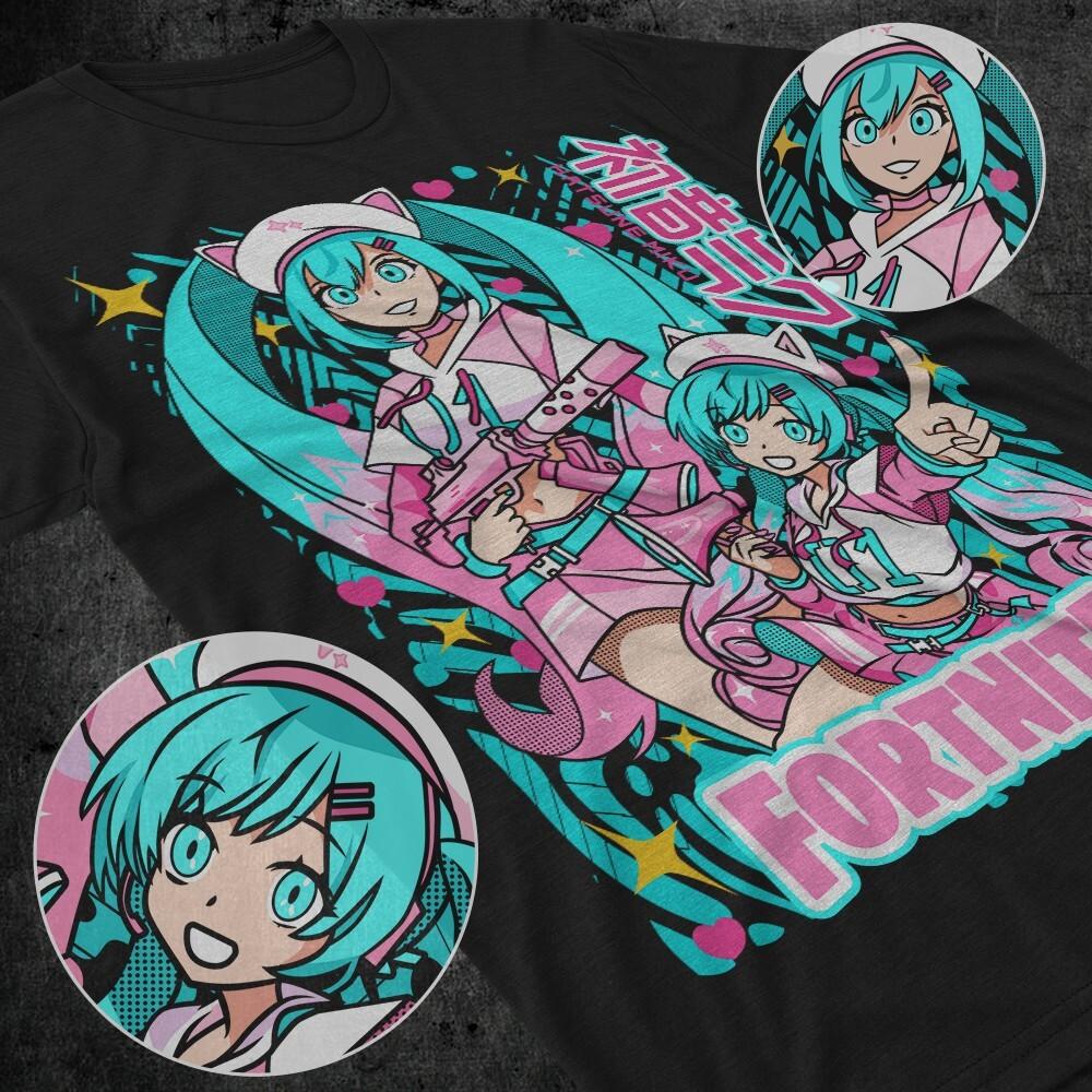 

Serial Experiments Lain T-Shirt lain miku Shirt Anime Manga Gift Unisex Shirt S