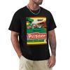 Pilsner Label Tshirt Long Lasting Casual Tshirt