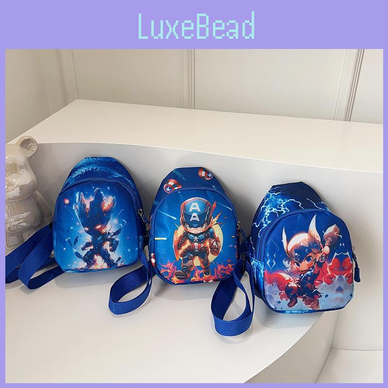 Cartoon Avengers Chest Waist Bag Kids Sling Shoulder Crossbody Gift Bag