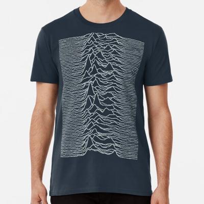 Silver Unknown Pleasures  S To 5XL Made In the AU/USA T-Shirt