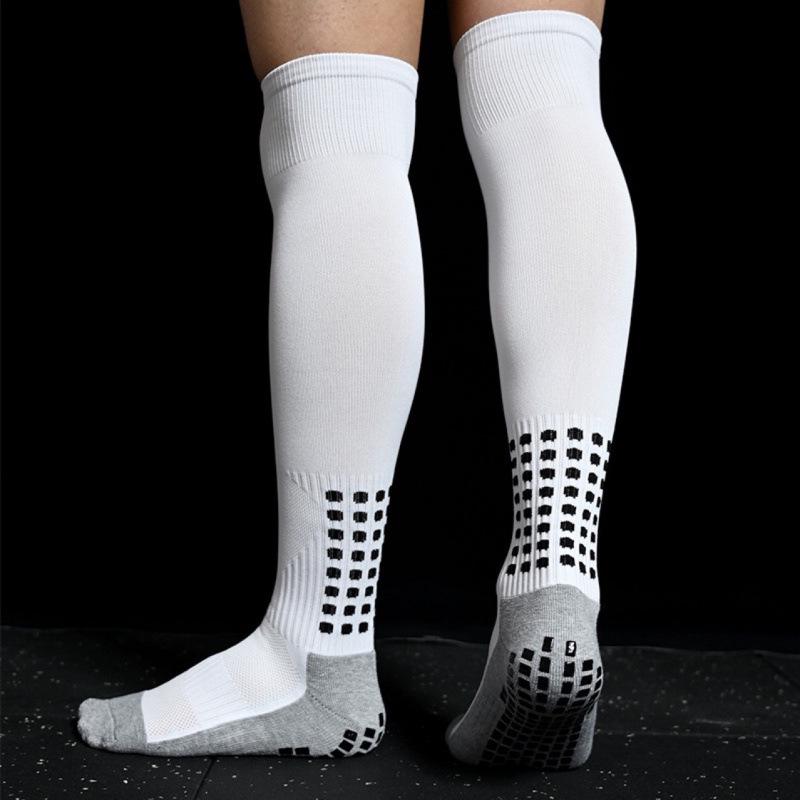 Herren Anti-Rutsch Fußballsocken über dem Knie - Mittellange Socken für den Profisport