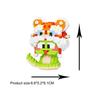 Non-Toxic New Year Of Snake Kids Toys Mini Cute Snake Micro Building Blocks Educational Toys Animals Model Lucky Decorations Gifts