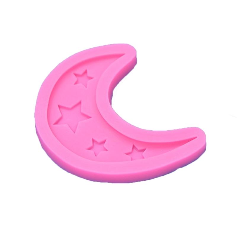 Chocolate Moulds Moon/Cloud Shaped Baking Molds Fondant Moulds Cake Molds Silicone Material Gift for DIY Baking Lover