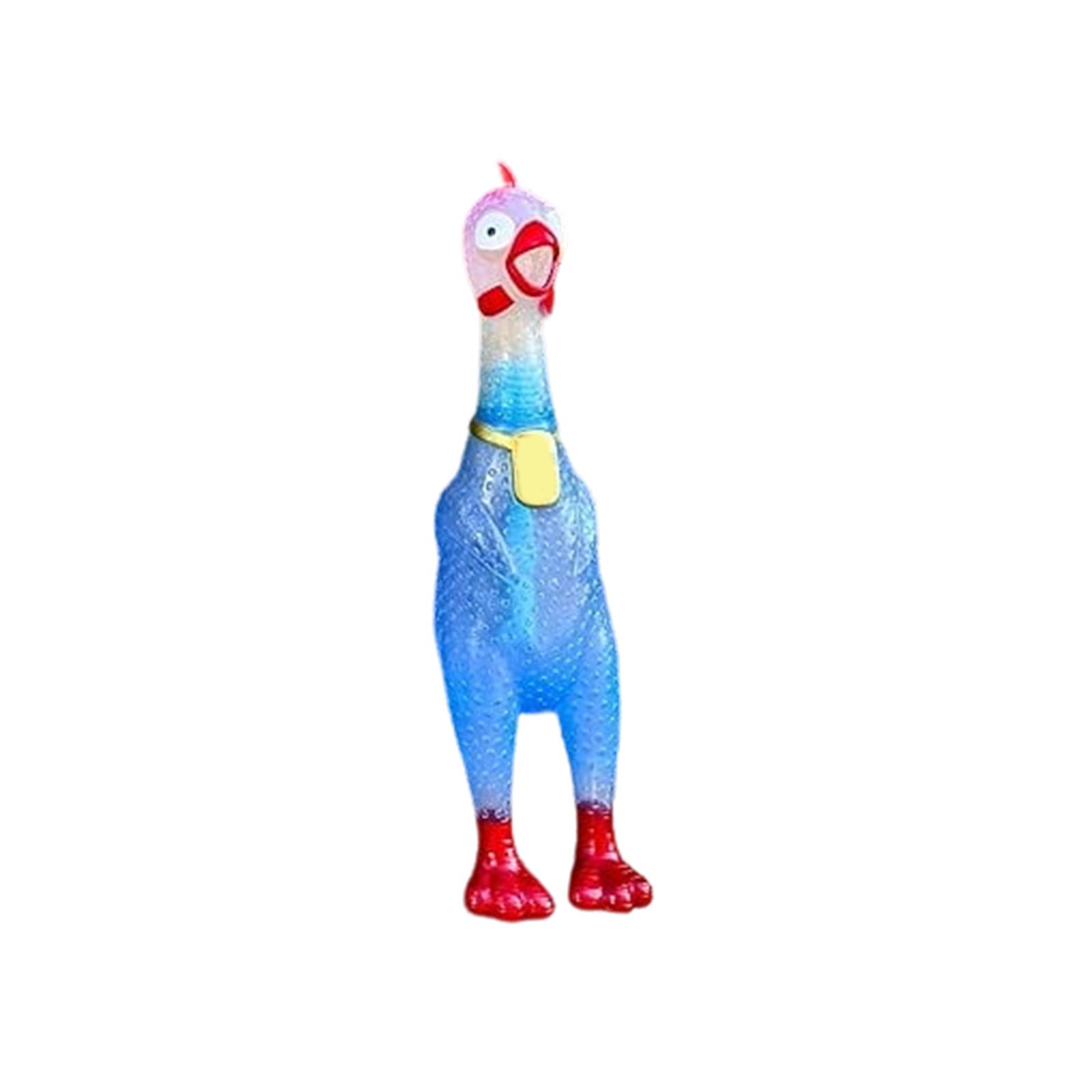 

Squeaky Rubber Chicken Novelty Toy One Size