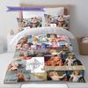 Name Custom Sabrina Carpenter Pattern Bedding Set Quilt Cover Pillowcase Home Decor Gift (1 * Duvet Cover + 2 * Pillowcase, Without Core)