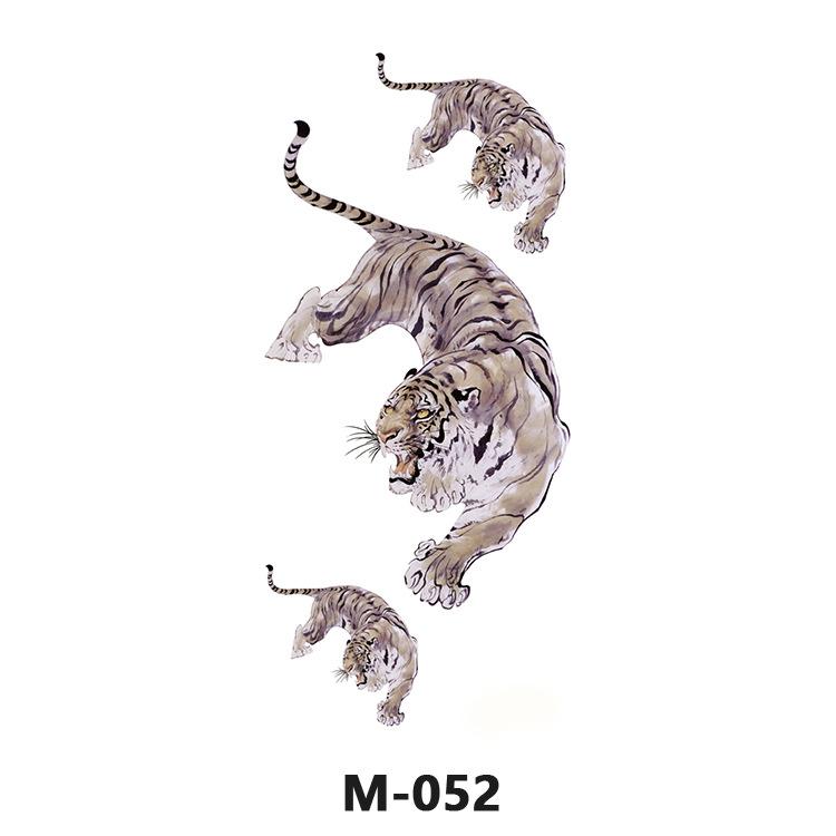 Customize Wolf Dragon Spider Scorpion Animal Temporary Tattoo Designs for Man