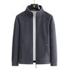 Men's Heavyweight Fleece Hoodie: Large Autumn/Winter Jacket for Middle-Aged & Elderly, Plus Velvet Lambswool Dad Wear