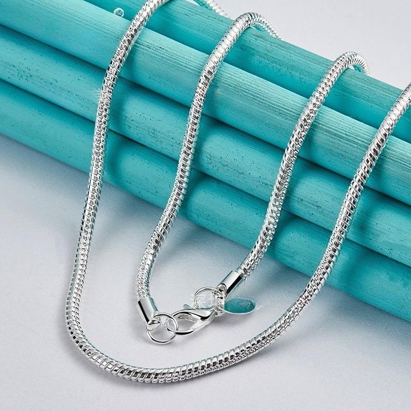 3MM Snake Chain Necklace Jewelry