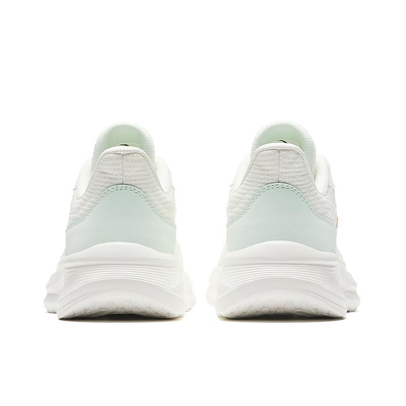 Anta Comfortable Versatile Fashion Non-Slip Wear-Resistant Low-Top Casual Running Shoes Women sneaker White Green 922435512-6