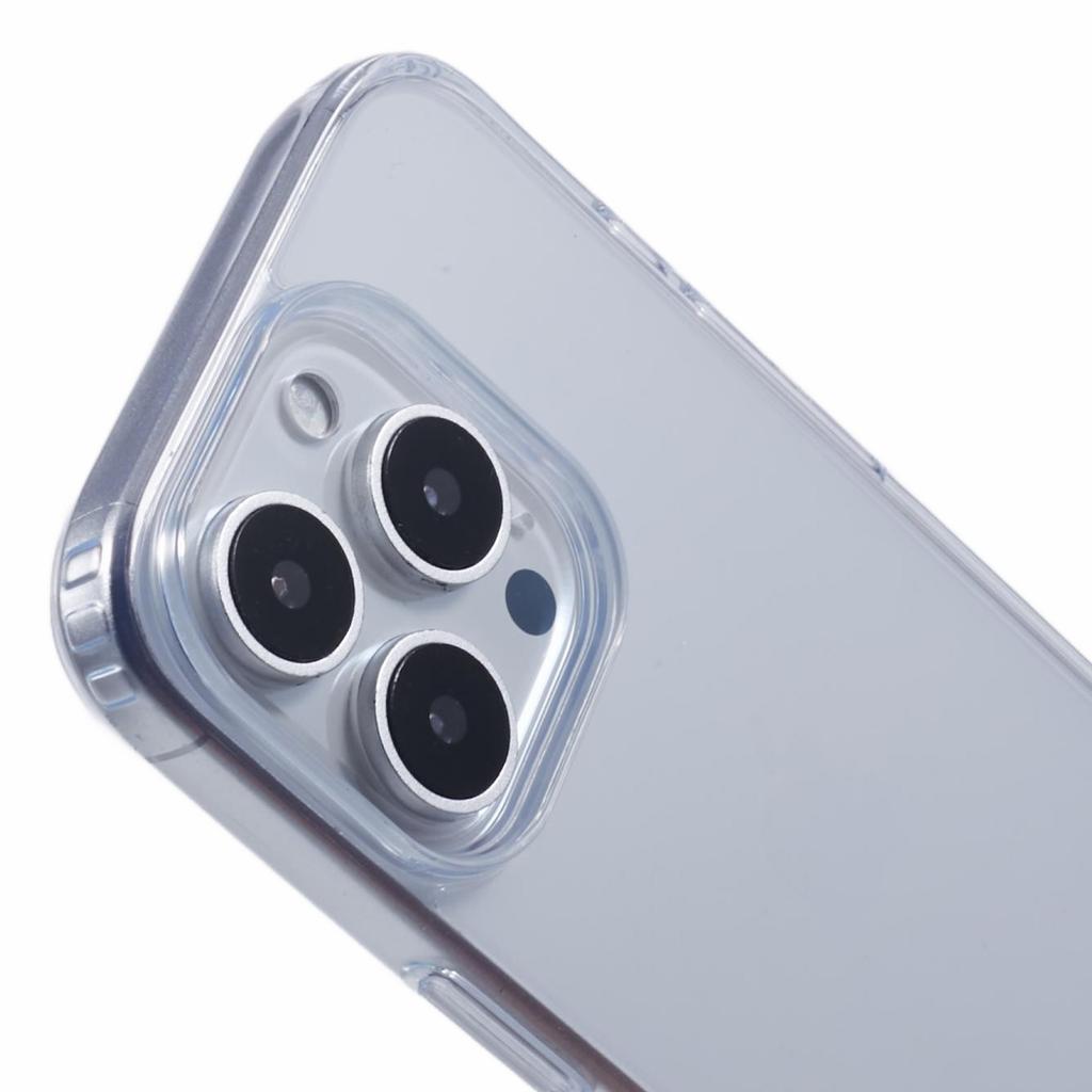 KIGC For iPhone 16 Pro Max Clear Case TPU+PC Protective Shockproof Phone Cover