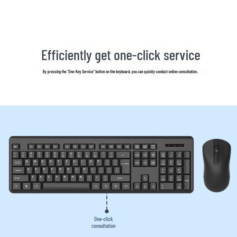 Zhongyi MK23Lite Wireless Keyboard and Mouse Combo