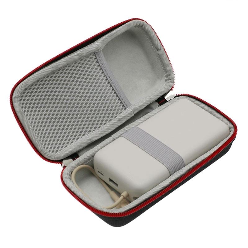 EVA Hard Travel Carrying Case Storage Bags Soft Lining for 20000mAh 33W Power Banks Protectors Box