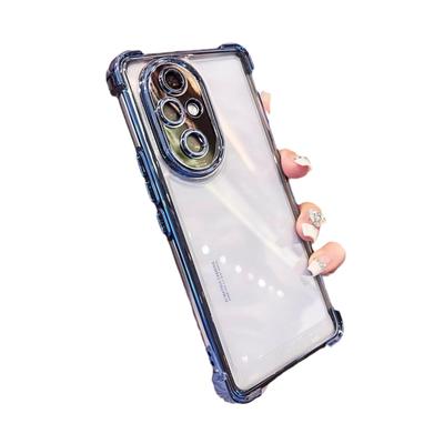 Super Shockproof HONOR 200pro Phone Case, Magic6 Soft Case, Four-corner Airbags, Full-coverage Lens Film