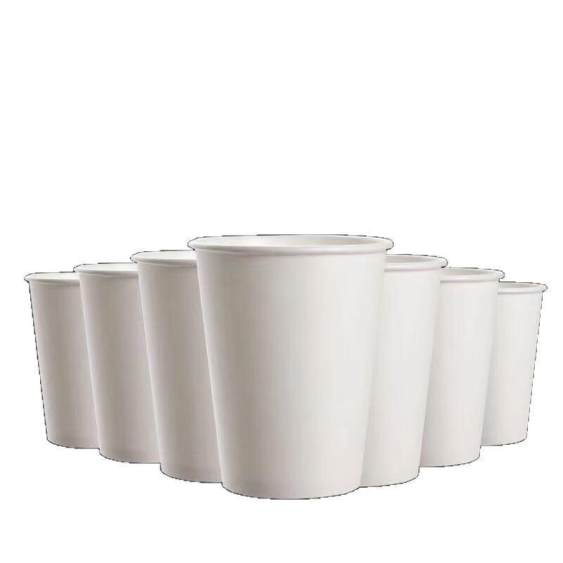 Yue Jie Xing 200ml Pure White Disposable Paper Cups
