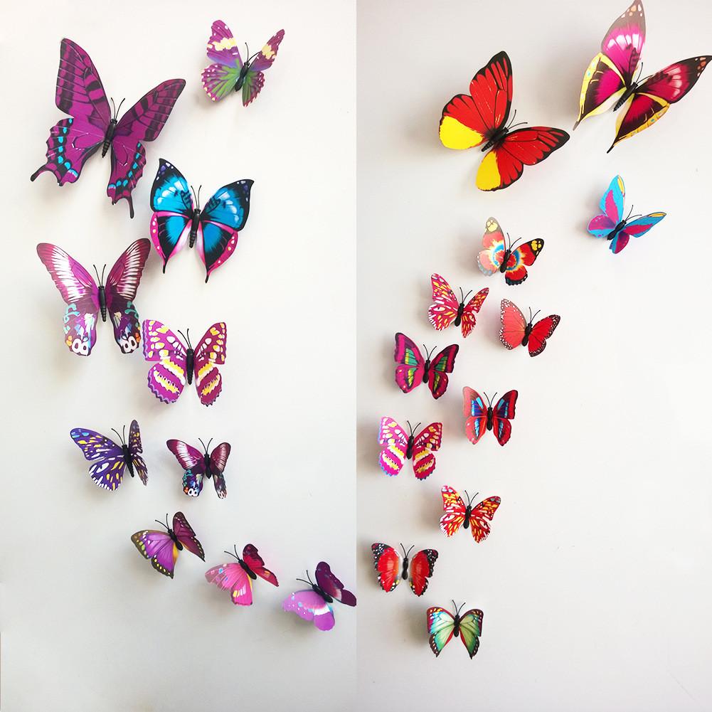 Realistic 9cm Butterfly 3d Home Decor Modern Minimalist Style Refrigerator Magnet