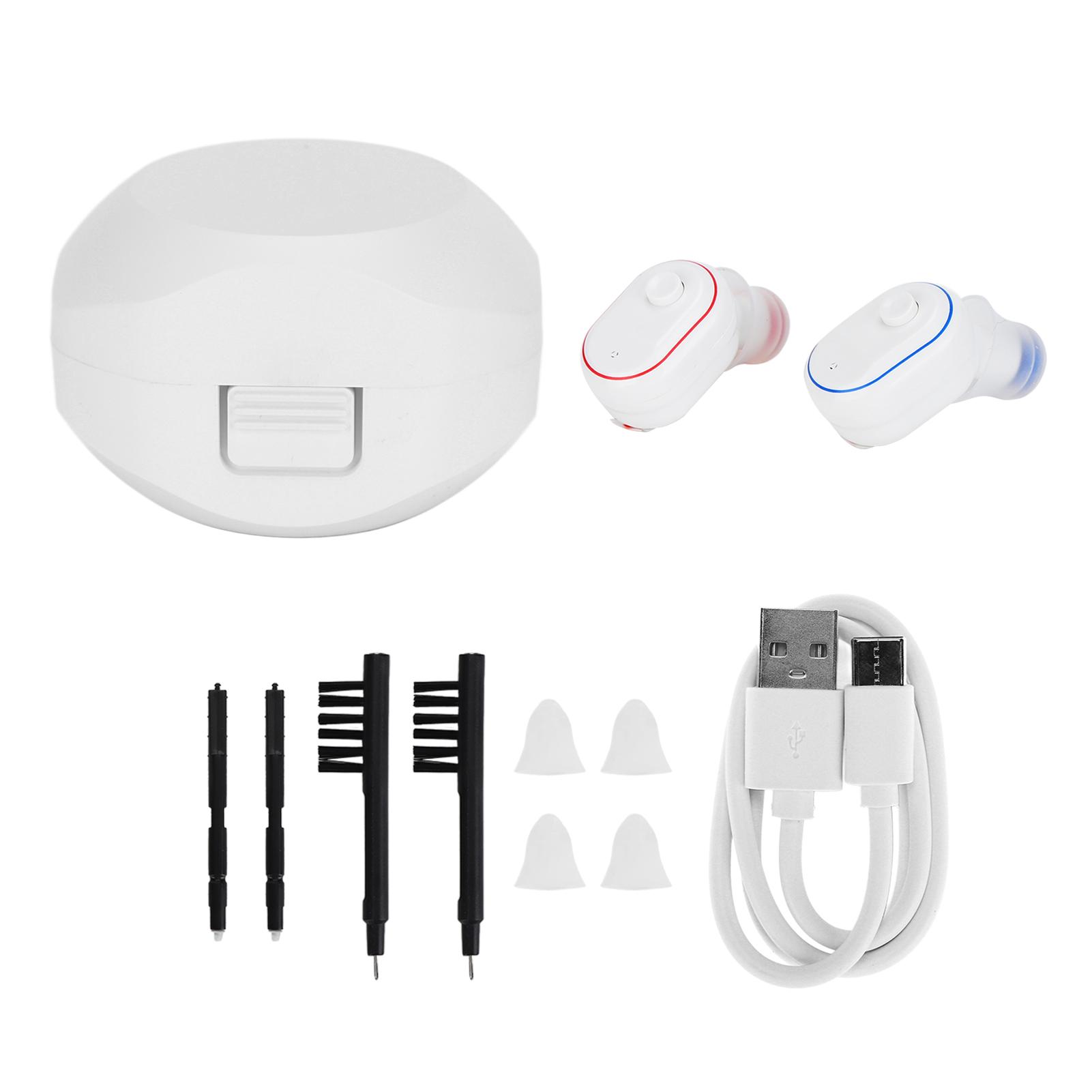 

Усилитель слуха для пожилых людей Мягкий силиконовый USB-аккумулятор для улучшения звука уха для пожилых людей