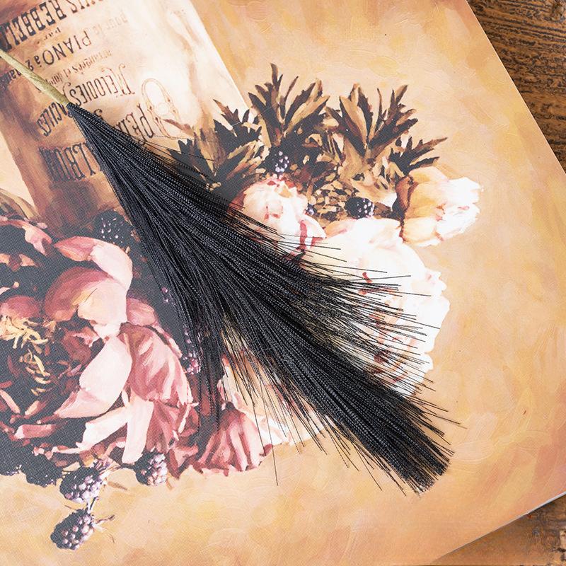 

10 шт. Искусственный букет из пампасов, искусственный тростниковый цветок, искусственный пампас 40 см для украшения домашней свадебной вечеринки чёрный