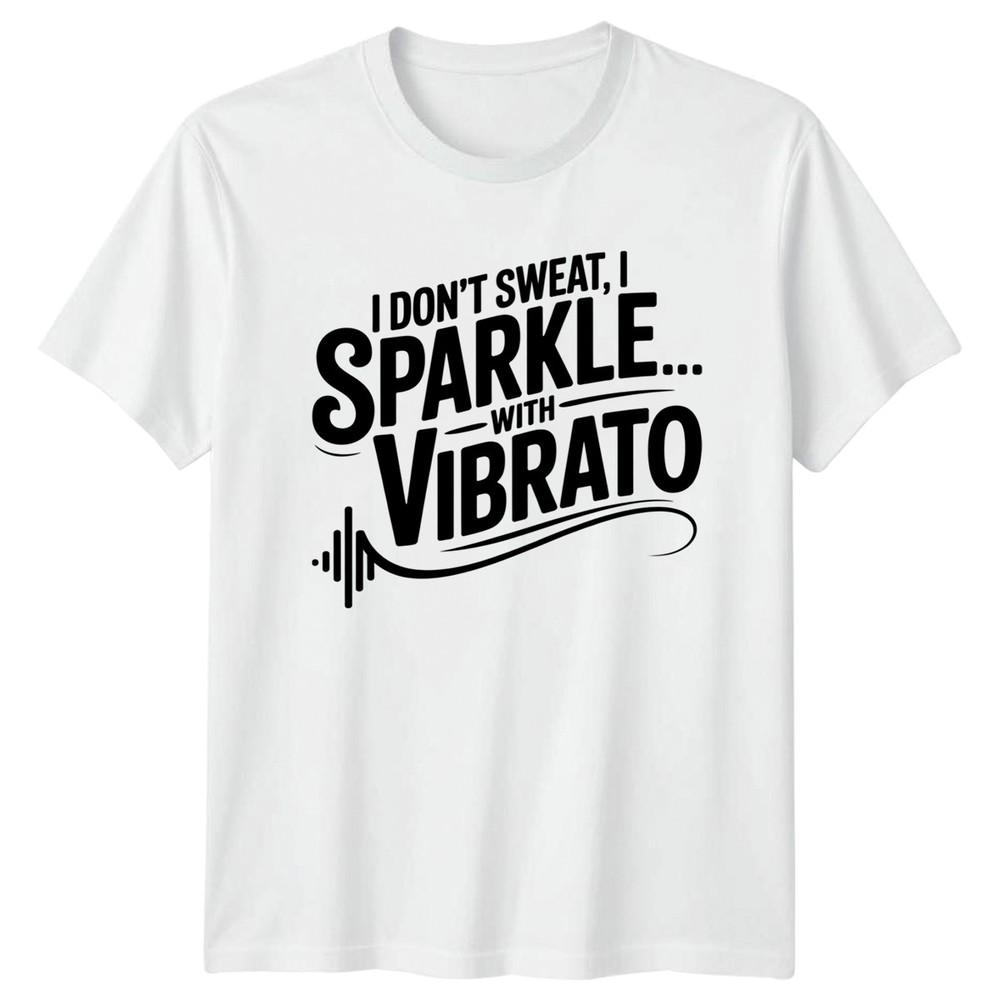 I Dont Sweat I Unisexs TShirt Choir Gift For Her S
