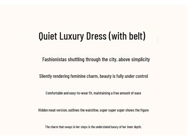 Demana French Minimalist Irregular Collar A-Line Dress