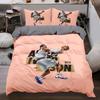 Basketball Star Bedding Set Cute Cartoon Version Of Basketball Star K-Kobe Duvet Cover Pillowcase Twin Queen Size