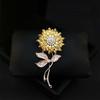 Elegant Pearl Brooch for Women's Suits - High-End Jewelry Pin