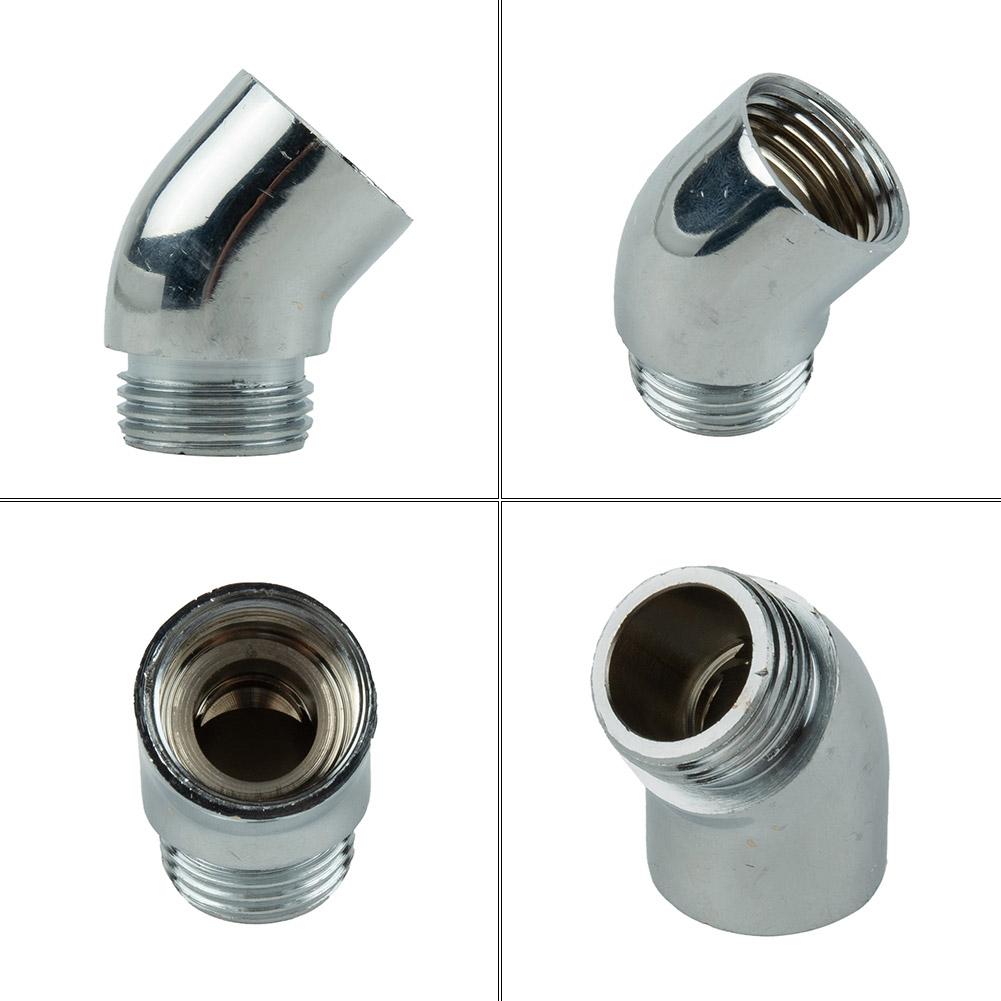Replacement Shower Elbow 145 Degree Bathroom Chrome